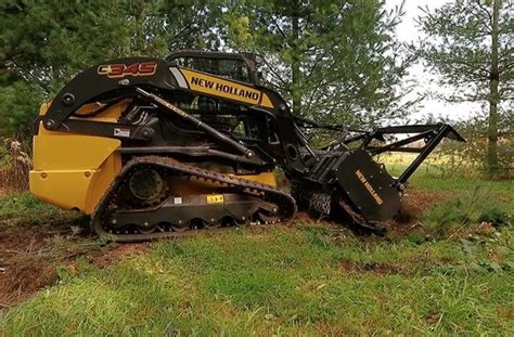 skid steer forestry new holland